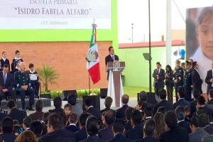 El presidente Enrique Pe�a Nieto anuncia plan para mejorar m�s de 20 mil escuelas