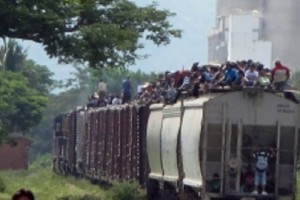 Urge CIDH a detener violencia en contra de migrantes Aspecto del tren conocido como