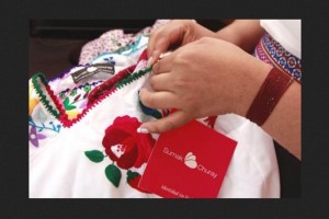 BELLEZA. La idea es mostrar la belleza de las mujeres indgenas, hacerlas lucir lindas con ropa que refleje s