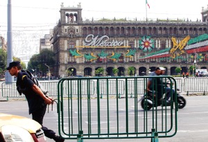 Refuerzan seguridad por festejos patrios