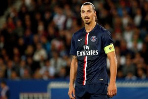 Zlatan en partido con el actual campe�n de Francia