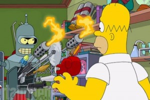 Futurama revivir en Los Simpson