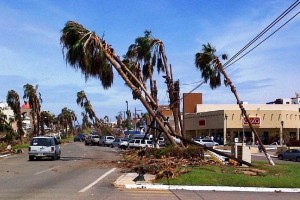 La tormenta tropical ha causado diversos daos en Baja California Sur