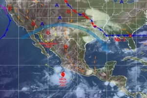 Polo ocasiona vientos fuertes y oleaje elevado en las costas del Pacfico centro 