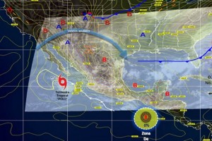 Las entidades con precipitaciones fuertes sern Chihuahua, Zacatecas y Jalisco