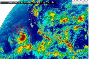 Conagua notific� que la tormenta tropical Rachel a�n genera lluvias en estados del Pac�fico