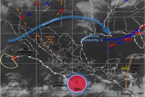 Advirti que la zona de inestabilidad, ubicada en el Pacfico mexicano, mantendr alta probabilidad 