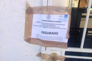 Funcionarios de la Procuradura General de la Repblica entraron el viernes a oficinas de la mina pa