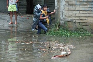 Las lluvias intensas provocaron encharcamientos en la mayora de municipios de Oaxaca