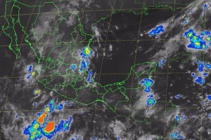 El fenmeno se localiz a las 01:00 horas, tiempo del centro de Mxico, a 325 kilmetros al sur-sure