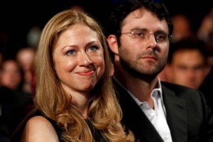 Chelsea Clinton est casada con el inversor financiero Marc Mezvinsky