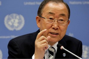El anuncio fue hecho por el secretario general de la ONU, Ban Ki-moon, durante una reunin del Conse