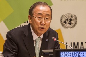 El secretario general de la ONU celebr las 