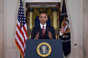 En un mensaje a la nacin, Obama explic la estrategia en cuatro pasos, el primero, dijo, se tratar
