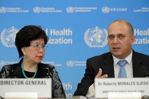 El ministro cubano de Salud Pblica, Roberto Morales se reuni en Ginebra con la directora general d