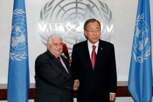 Walid, quien particip en la asamblea de la ONU, lament que la alianza internacional contra los com