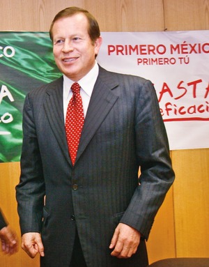 <b>Perfil.</b> Un ex gobernador de Hidalgo al frente del plan