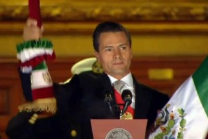 Con menci�n a los h�roes de la Independencia, el presidente Enrique Pe�a Nieto encabez� el Grito des
