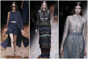 ESTAMPADOS. Los estampados con simblicas flores geomtricas se presentaron como resultado de una visin de cale