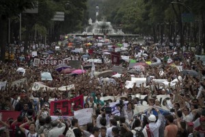 Se prev� que en esta movilizaci�n, los j�venes se trasladen por Circuito Interior y San Cosme