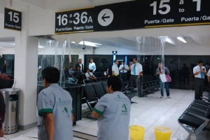 Las inundaciones ya afectan el servicio en las salidas nacionales, por lo que la SSPDF comenzar� con