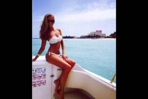 Laia Grassi, la novia sexy de la seleccin de Chile Laia Grassi, diseadora de modas en Espaa