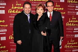 ALFOMBRA. Juan Torres, Jacqueline Andere y Guillermo Wiechers en la alfombra roja para funcin de prensa del m