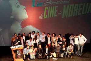 Los ganadores del Festival Internacional de Cine de Morelia, Alonso Ruiz Palacios (por 'Geros') y R