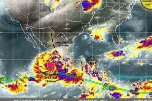 Persiste el pronstico de lluvias de fuertes a intensas en gran parte del pas