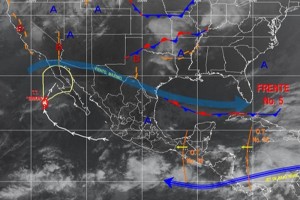 La onda tropical 34 y 35 provocarn durante las prximas horas lluvias en algunas entidades del cent