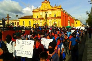 El Ejrcito Zapatista de Liberacin Nacional inici una marcha silenciosa en San Cristbal de las Ca