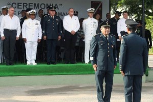 El general de Brigada Diplomado de Estado Mayor, Dagoberto Espinoza Rodr�guez rindi� protesta como n