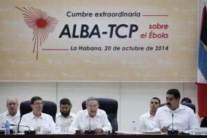 La ALBA celebr este lunes en Cuba una cumbre extraordinaria sobre el bola que dur apenas tres hor
