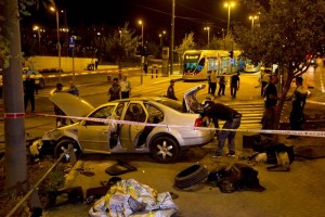 Otras siete personas resultaron heridas en el atropello, que segn la polica israel, parece apunta