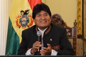 Morales visit al papa Francisco en septiembre de 2013, oportunidad en la que conversaron sobre la l