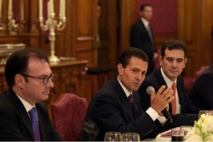 El presidente Enrique Pea Nieto se reuni con los consejeros del INE.