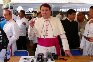 El nuncio apostlico en Mxico, Crhistophe Pierre, lament la situacin en Guerrero y consider que 