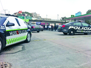 Policas protestan en Huixquilucan; piden destituir a comisario