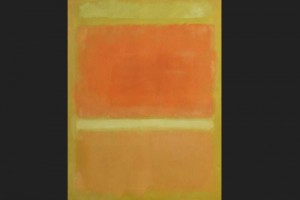 Por la obra Sin ttulo (naranja, amarillo, naranja claro), de 1955, se espera obtener entre 20 y 30 