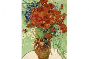 Revelan nombre del millonario que compr un Van Gogh Wang ofreció el precio más alto por el cuadro 'Nature Morte, Vase aux Marguerites et Coquelicots',