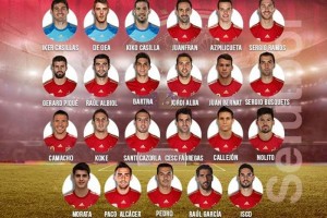 Espa�a se medir� a Bielorrusia en partido de clasificaci�n por la Eurocopa 2016, posteriormente se c