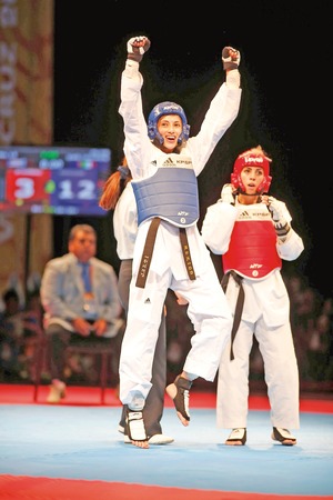 Una jornada brillante para taekwondones Una jornada brillante para taekwondones