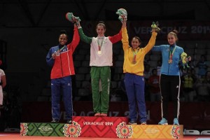 TKD hace pica actuacin en los JCC Itzel Manjarrez luci como una campeona