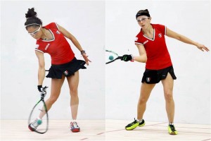 Paola (izq.) y Samantha (der.) mantienen pron�sticos positivos. 