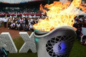 Recorrido de la antorcha por Xalapa 