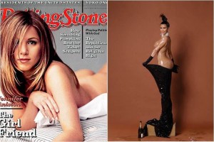 Aniston pos� sin ropa en 1996
