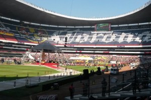 Al centro del campo se colocar�n los restos de Chespirito