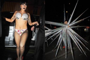 Gaga prefiri quitarse su disfraz de estrella para acudir a un club nocturno