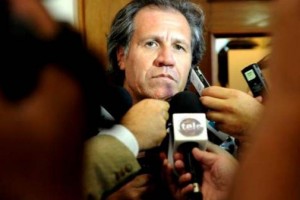 El ministro de Relaciones Exteriores, Luis Almagro