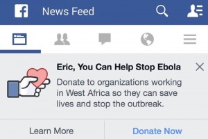 Los usuarios de Facebook pueden donar desde hoy a tres instituciones -International Medical Corps, l